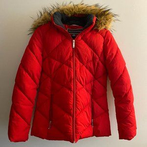 Tommy Hilfiger Red Jacket Size Xs